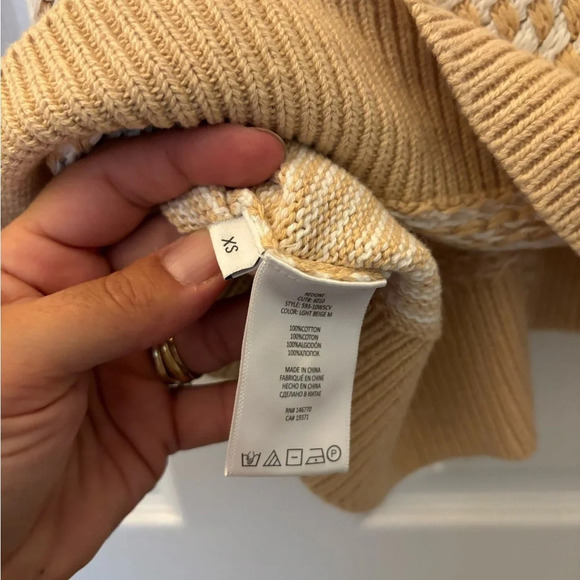 Re/Done Beige Cotton Vest xs - Picture 7 of 7